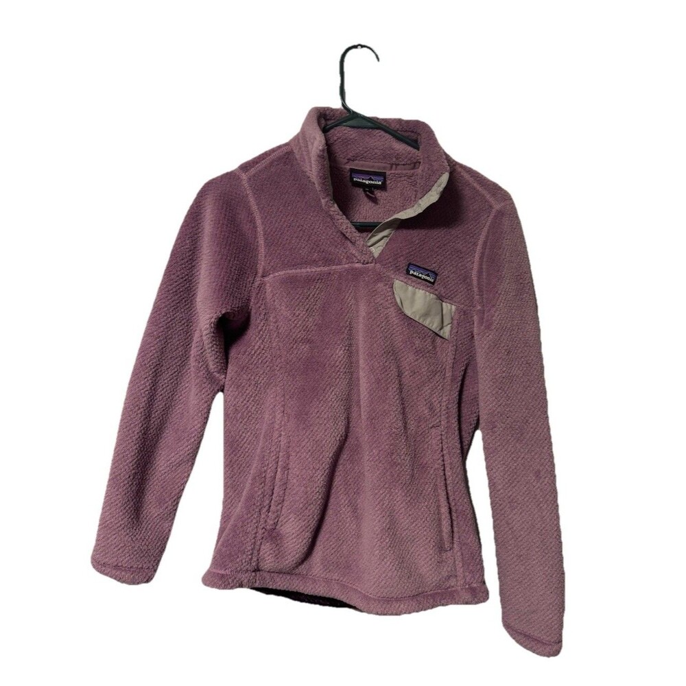 Patagonia Mauve/Purple Fleece Pullover